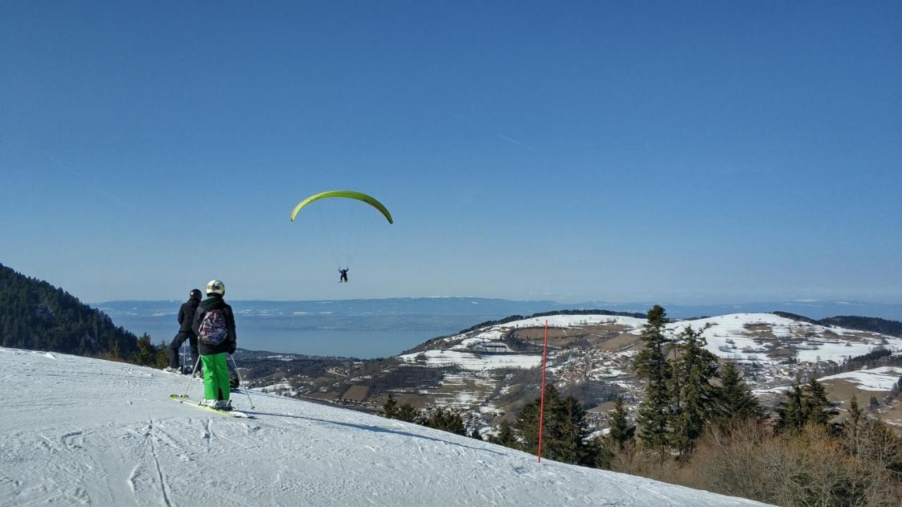 Appartement T2 A Bernex Avec Wifi, Vue Sur Montagne Екстер'єр фото